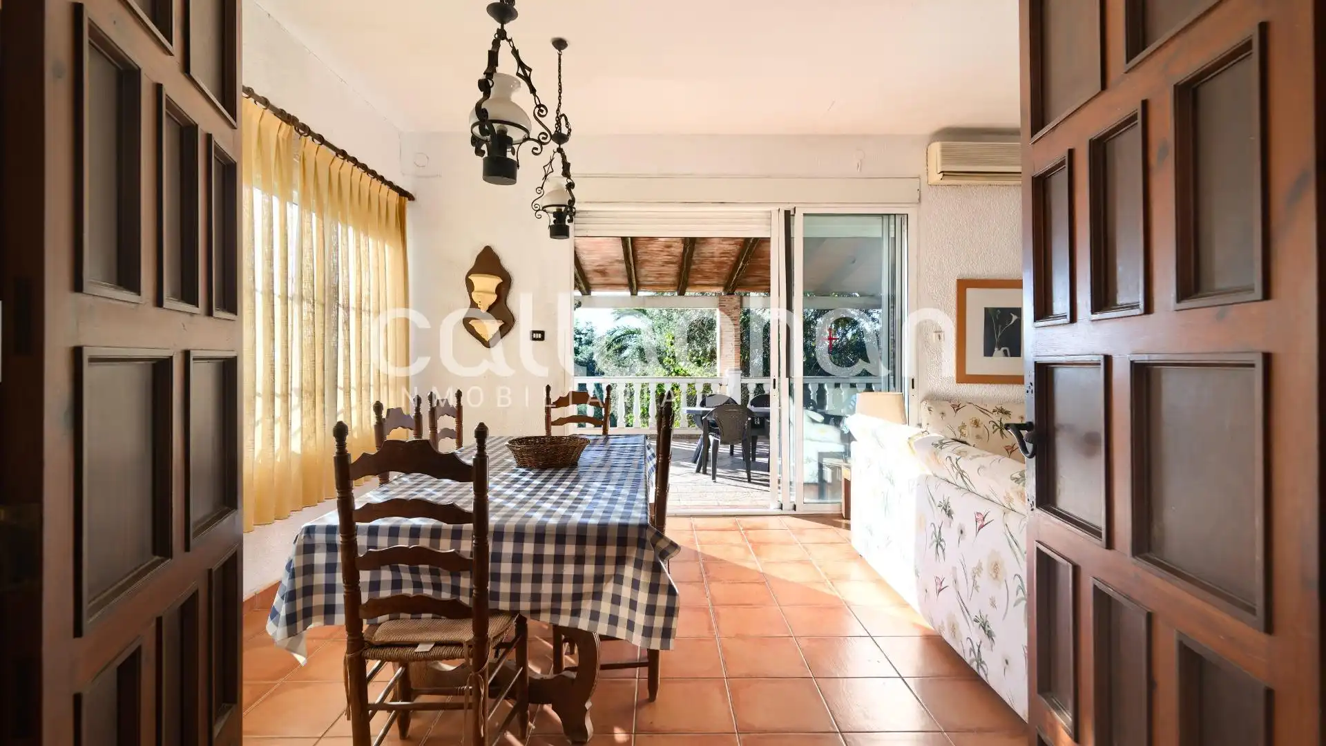 Comedor de Casa o chalet en venta en Alzira con Aire acondicionado, Calefacción y Jardín privado