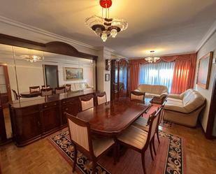 Dining room of Flat for sale in Oviedo   with Heating, Parquet flooring and Storage room