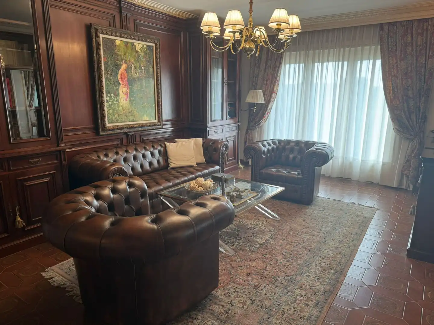 Living room of Houses for sale in Sant Celoni  with Air Conditioner, Heating and Private garden