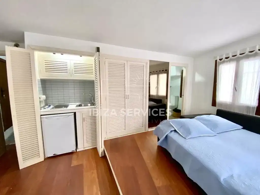 Bedroom of Flat for sale in Eivissa  with Air Conditioner