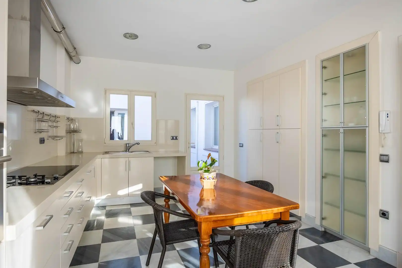 Cocina de Casa o chalet de alquiler en Aracena con Aire acondicionado, Jardín privado y Terraza