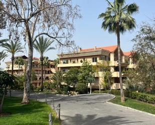 Exterior view of Flat to rent in Marbella  with Air Conditioner, Terrace and Swimming Pool