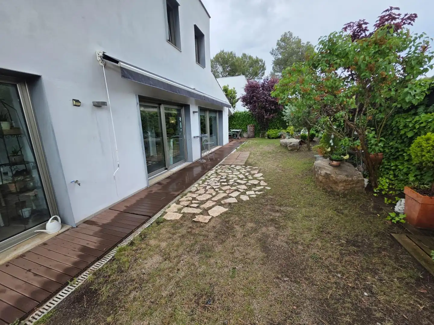 Jardí de Casa o xalet en venda en Castellolí amb Calefacció, Jardí privat i Terrassa