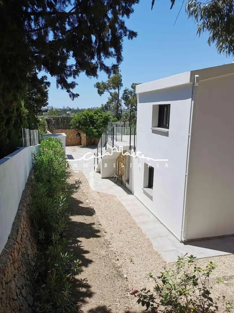 Exterior view of Houses for sale in L'Alfàs del Pi  with Air Conditioner, Private garden and Terrace