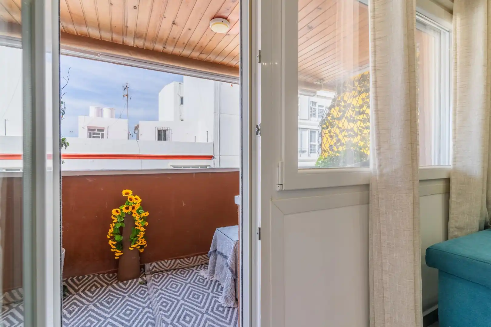 Terrasse von Wohnung zum Verkauf in San Fernando mit Klimaanlage, Heizung und Terrasse