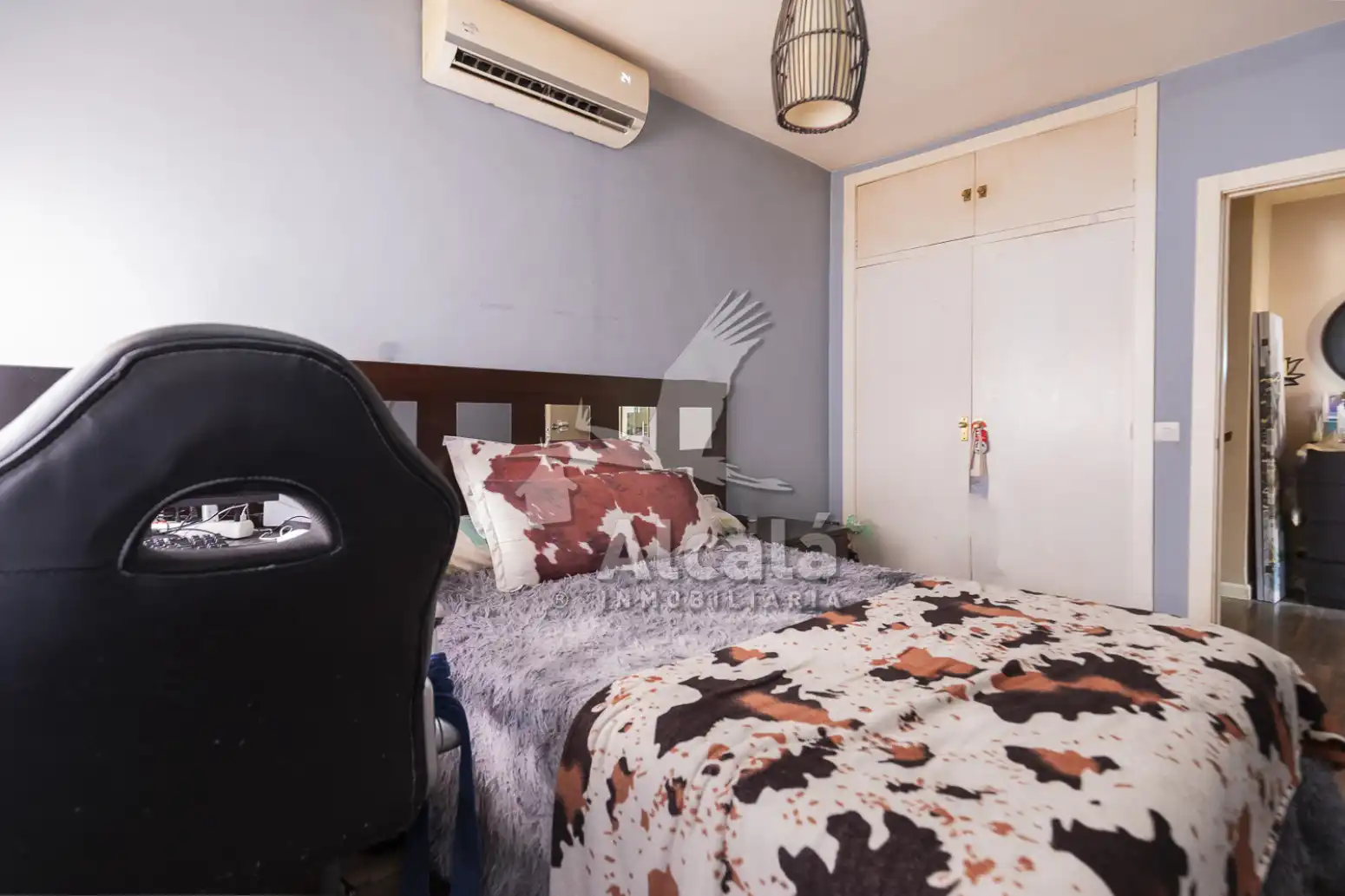 Bedroom of Houses for sale in Camarma de Esteruelas  with Air Conditioner, Heating and Private garden