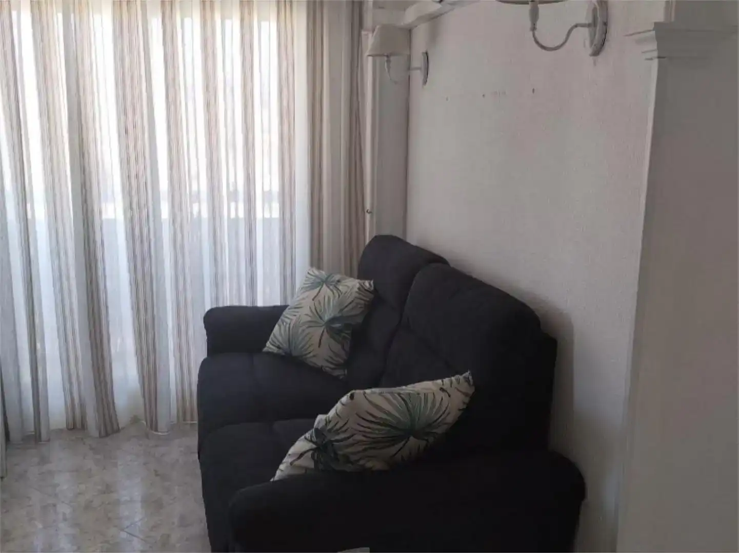 Sala d'estar de Pis en venda en Málaga Capital amb Aire condicionat i Balcó