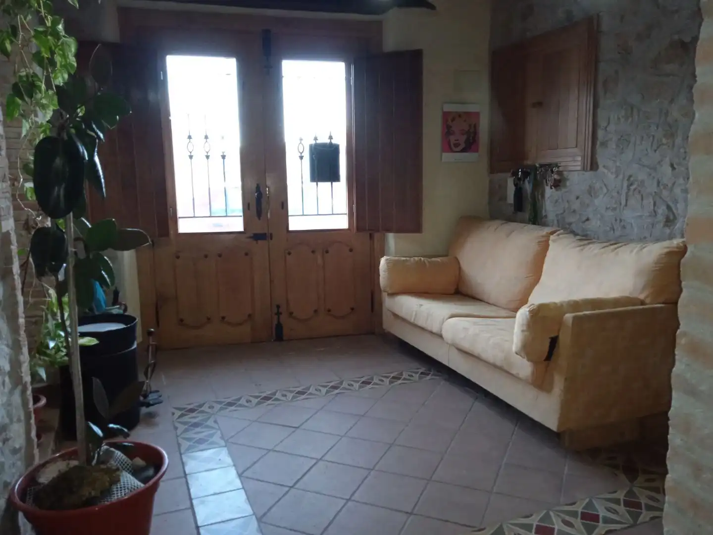 Wohnzimmer von Haus oder Chalet zum Verkauf in Jaraíz de la Vera mit Klimaanlage, Terrasse und Balkon