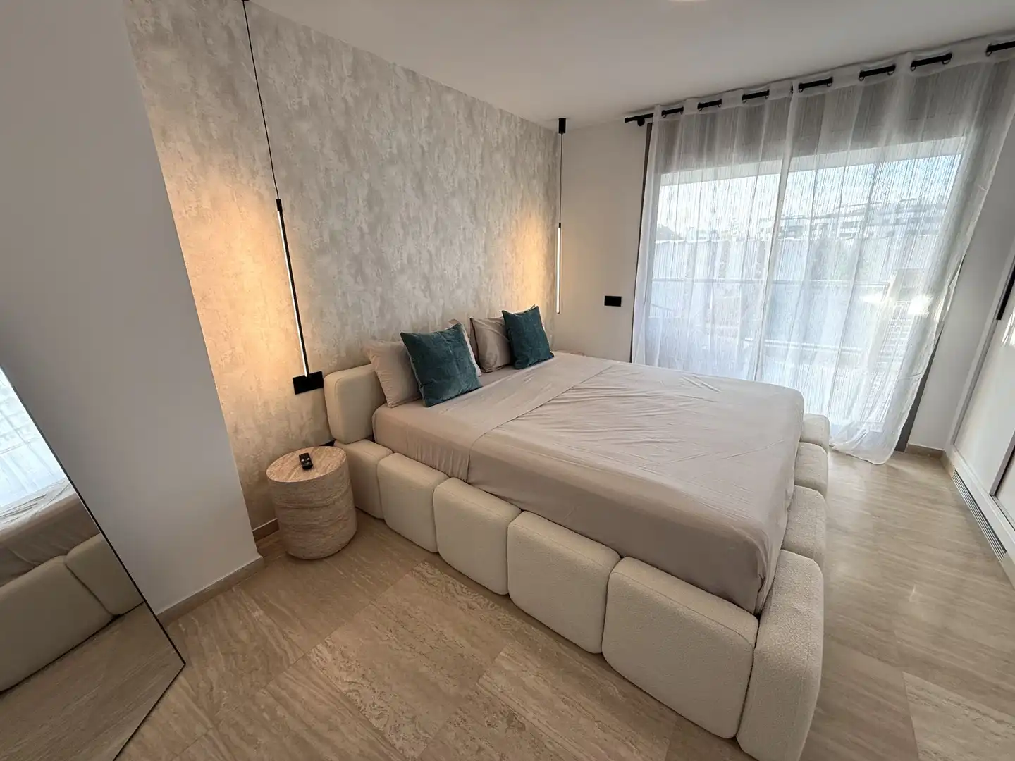 Habitación de Apartamento de alquiler en Eivissa con Aire acondicionado, Calefacción y Jardín privado