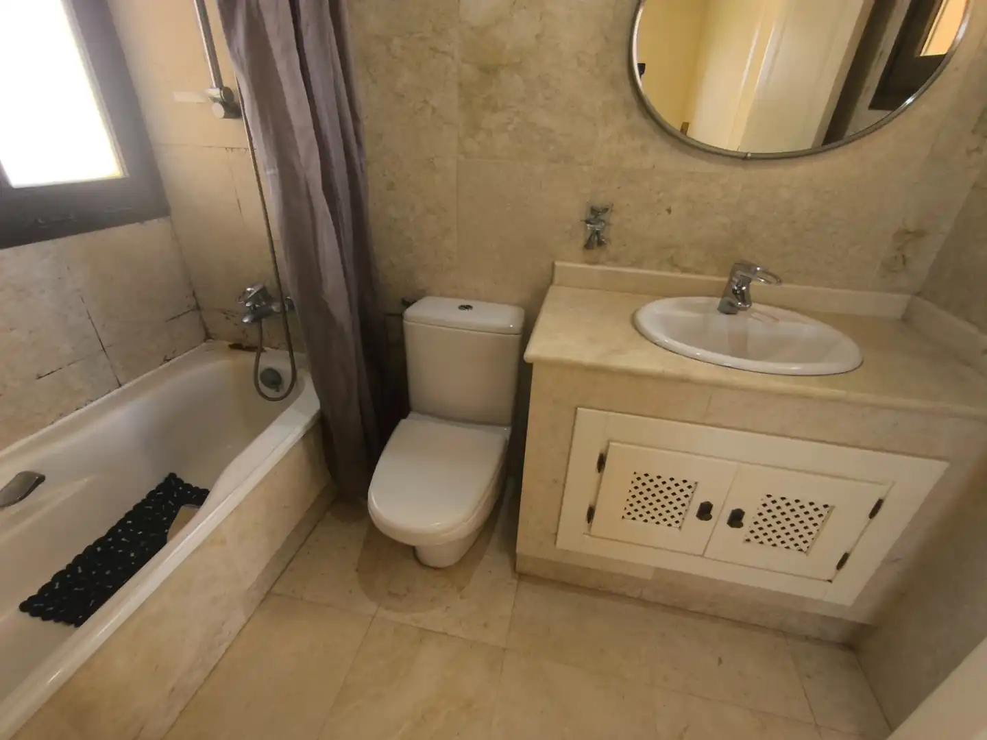 Badezimmer von Einfamilien-Reihenhaus zum Verkauf in San Javier mit Heizung, Privatgarten und Schwimmbad