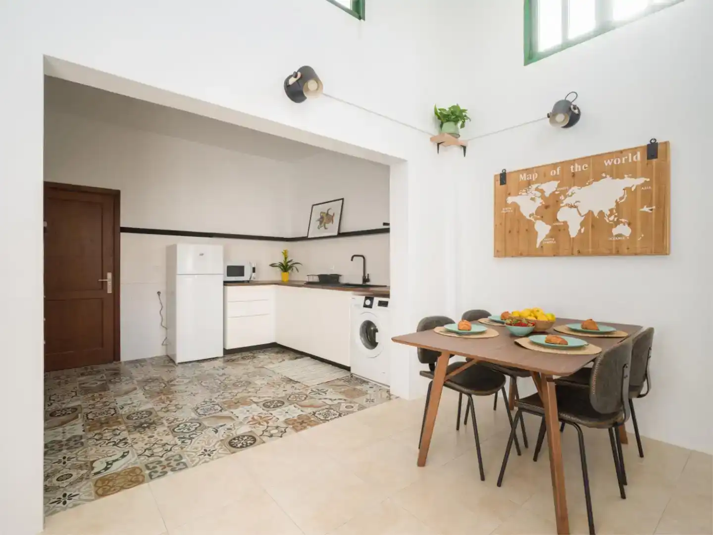 Cocina de Casa adosada en venta en Haría con Trastero, Horno y Lavadora