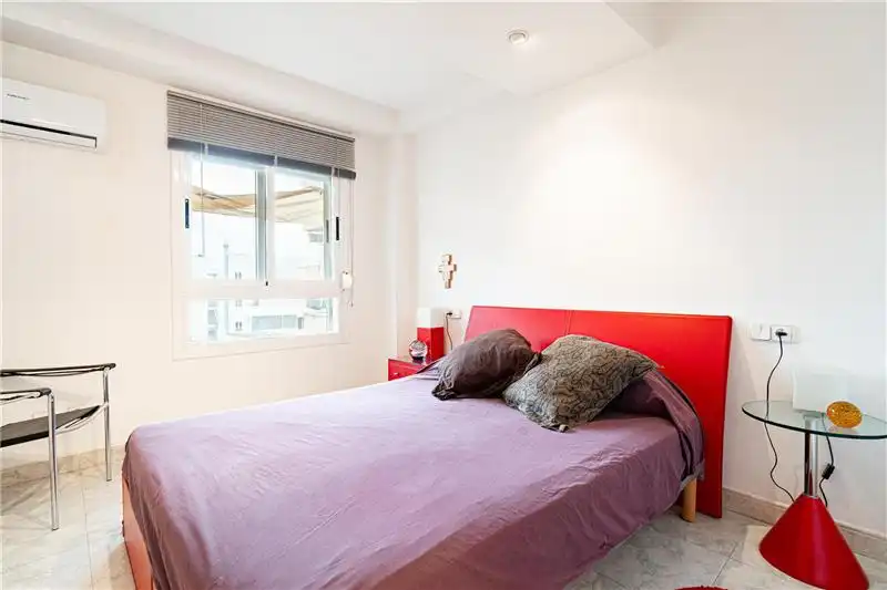 Schlafzimmer von Maisonette zum Verkauf in  Palma de Mallorca mit Klimaanlage und Terrasse