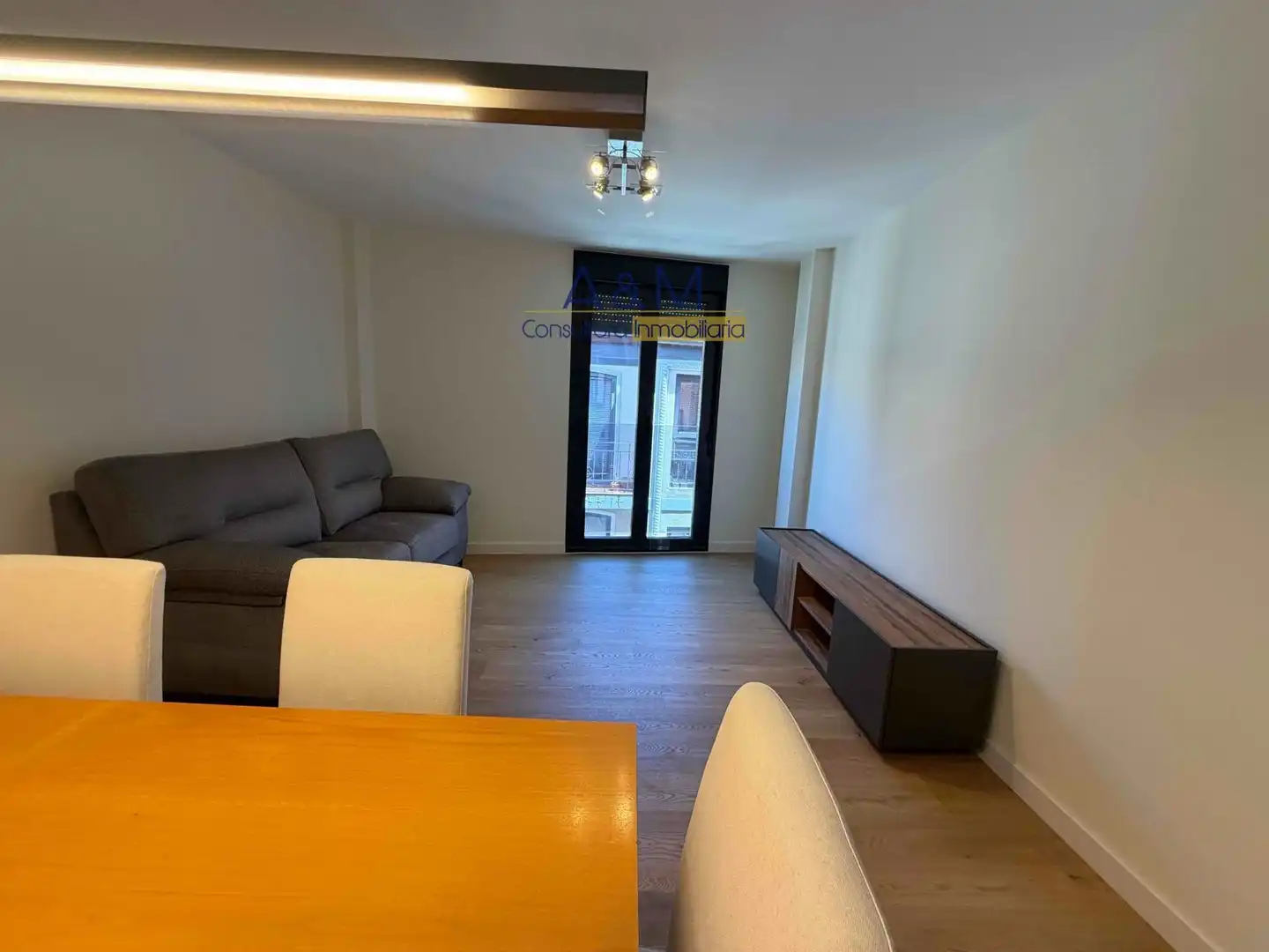 Sala de estar de Apartamento de alquiler en Valladolid con Aire acondicionado, Calefacción y Amueblado
