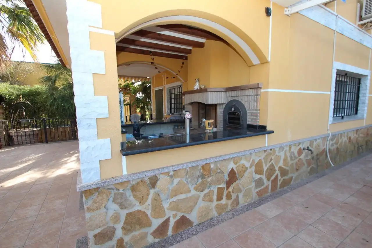 Terraza de Finca rústica en venta en Orihuela con Jardín privado