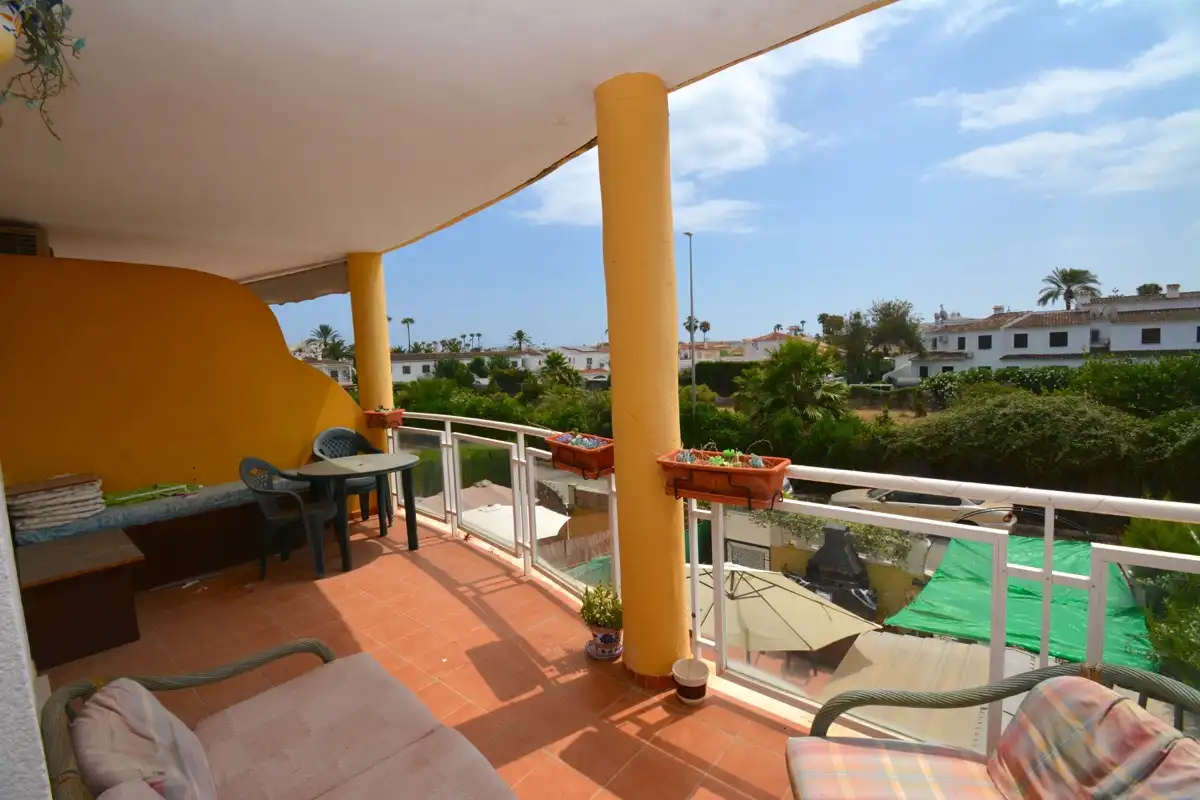 Terrassa de Apartament en venda en Dénia amb Terrassa, Forn i Alarma