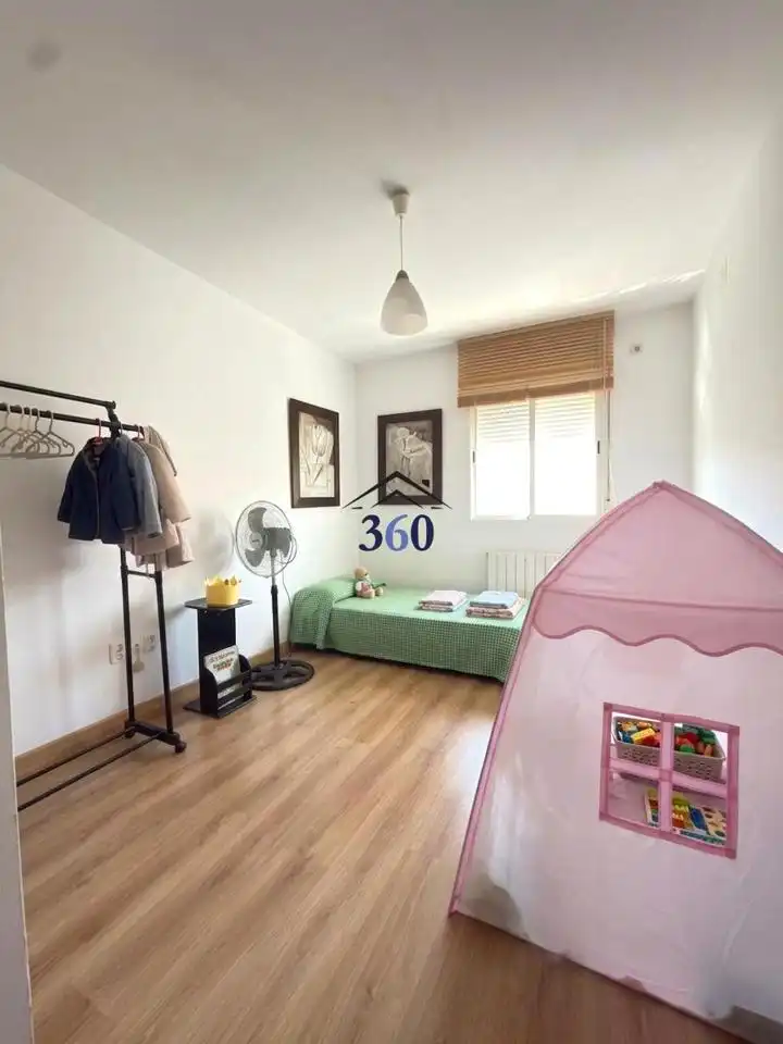 Schlafzimmer von Haus oder Chalet zur Miete in Cáceres mit Klimaanlage
