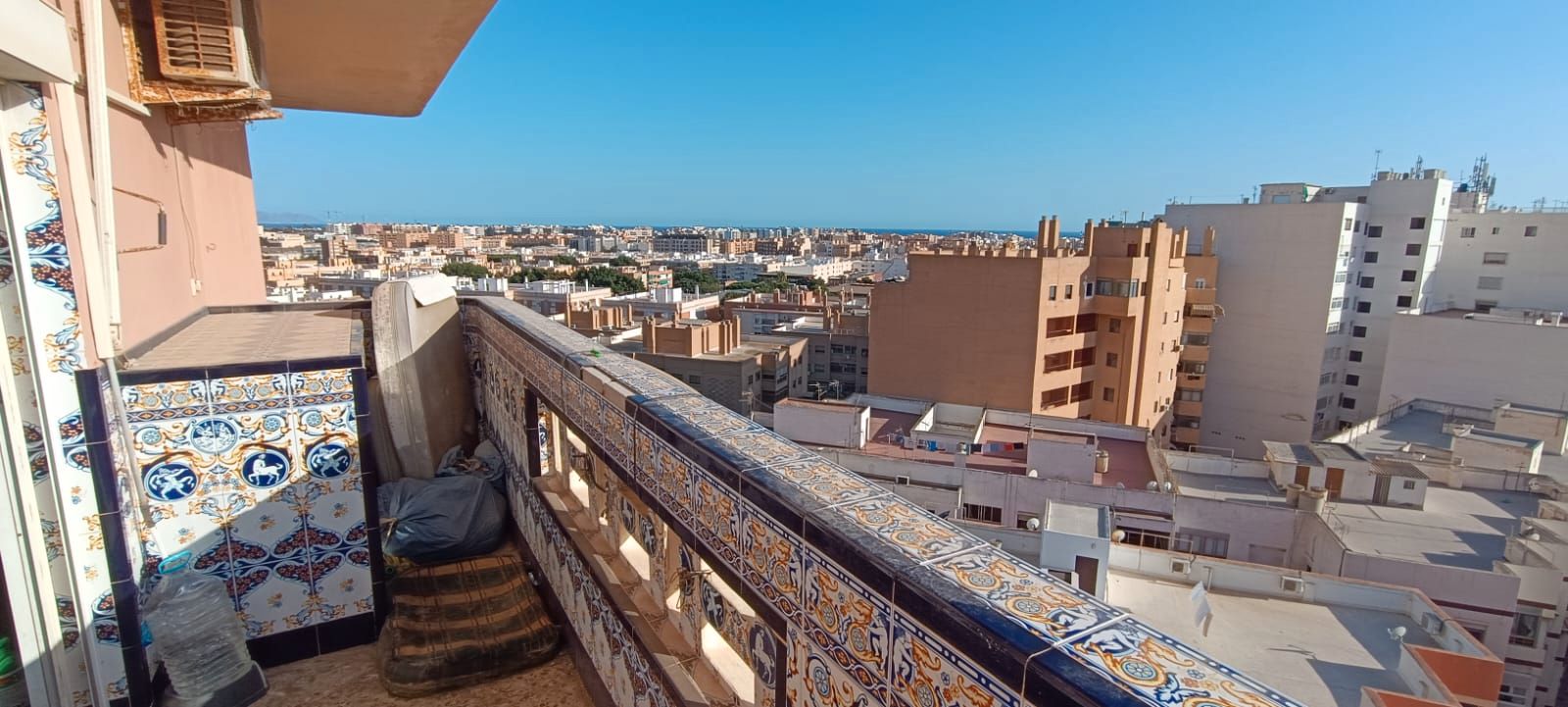 Terrace of Flat for sale in  Almería Capital  with Terrace, Furnished and Balcony