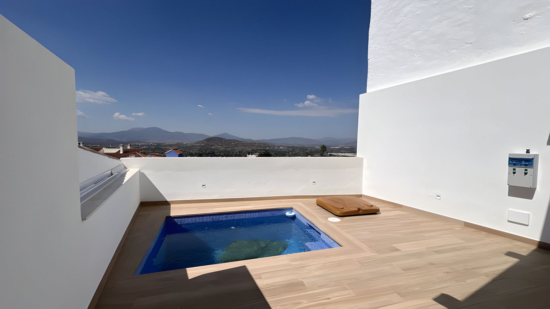Piscina de Casa adosada en venda en Alhaurín El Grande amb Aire condicionat, Terrassa i Piscina