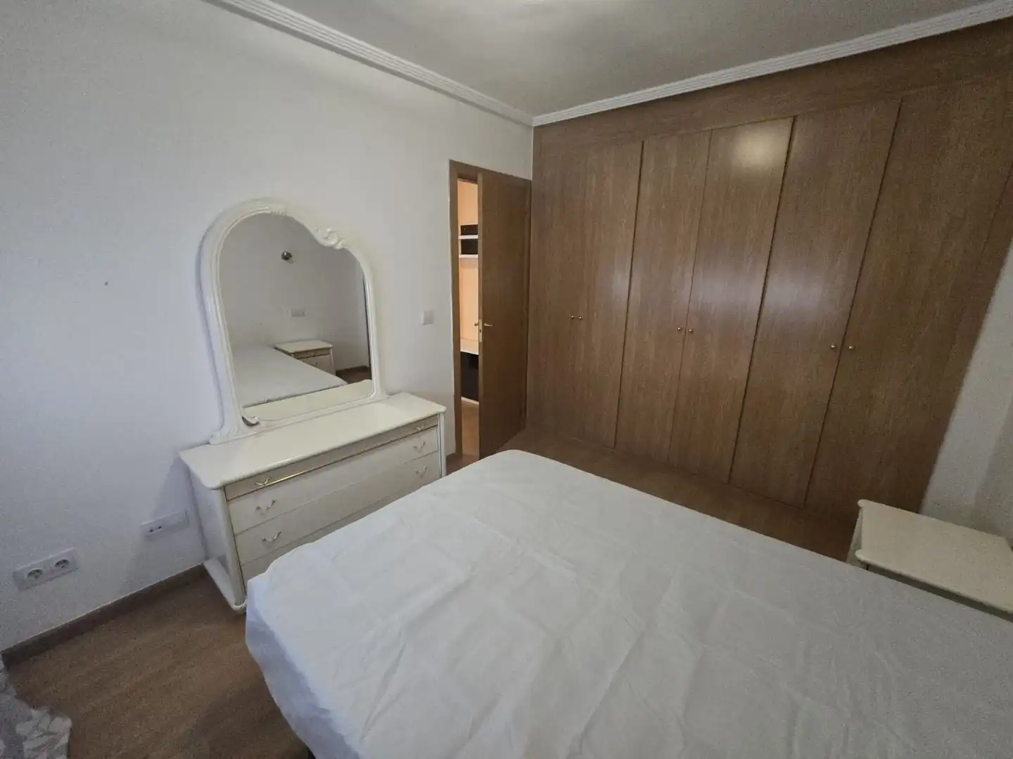 Bedroom of Flat for rent in Numancia de la Sagra  with Air Conditioner, Heating and Furnished