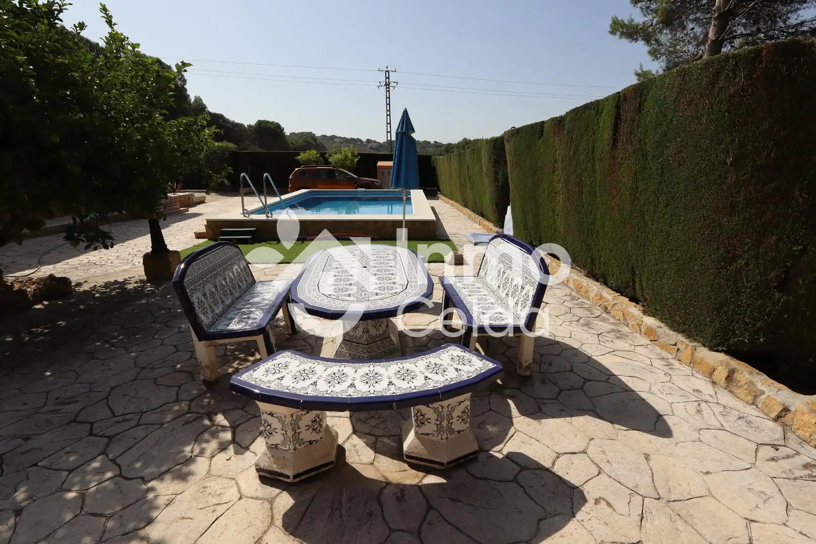 Jardí de Casa o xalet en venda en Godelleta amb Aire condicionat, Calefacció i Jardí privat