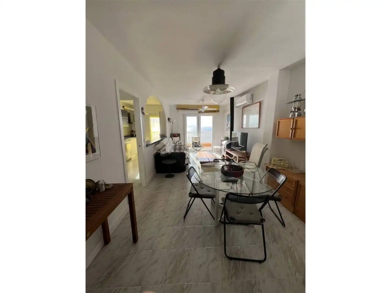 Living room of Attic for sale in La Manga del Mar Menor  with Air Conditioner, Terrace and Furnished