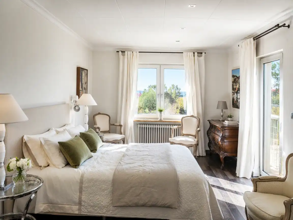 Habitación de Casa o chalet en venta en Garriguella con Aire acondicionado, Calefacción y Jardín privado