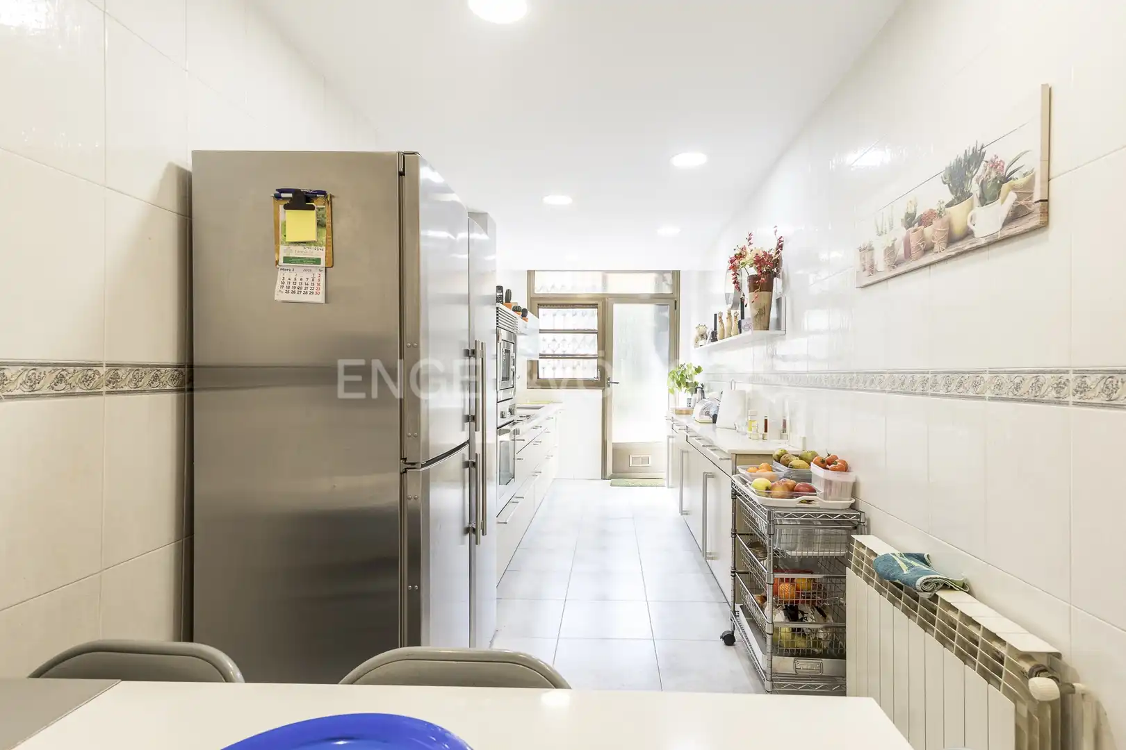 Cocina de Casa o chalet en venta en Barcelona con Calefacción, Jardín privado y Terraza