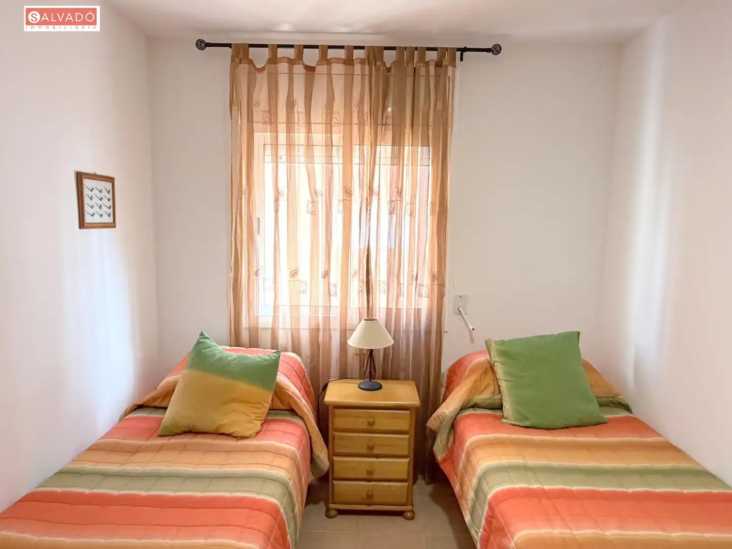 Bedroom of Flat for rent in Calafell  with Air Conditioner, Heating and Private garden
