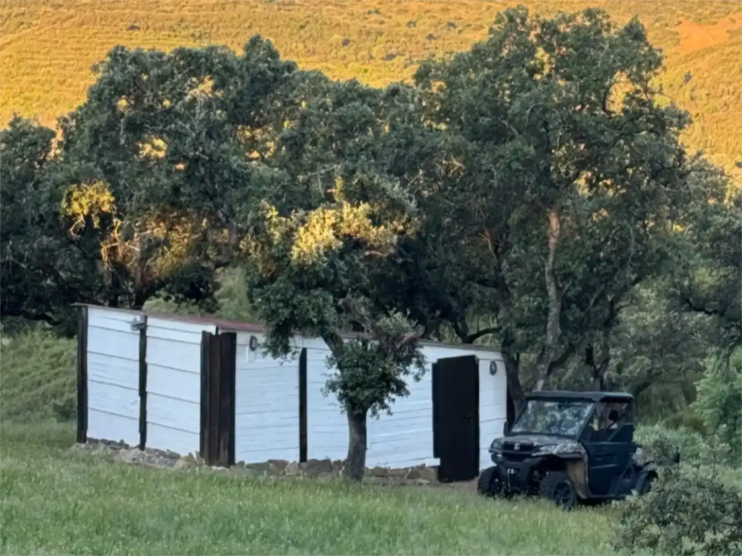 Vista exterior de Finca rústica en venta en El Madroño con Aire acondicionado, Jardín privado y Parquet