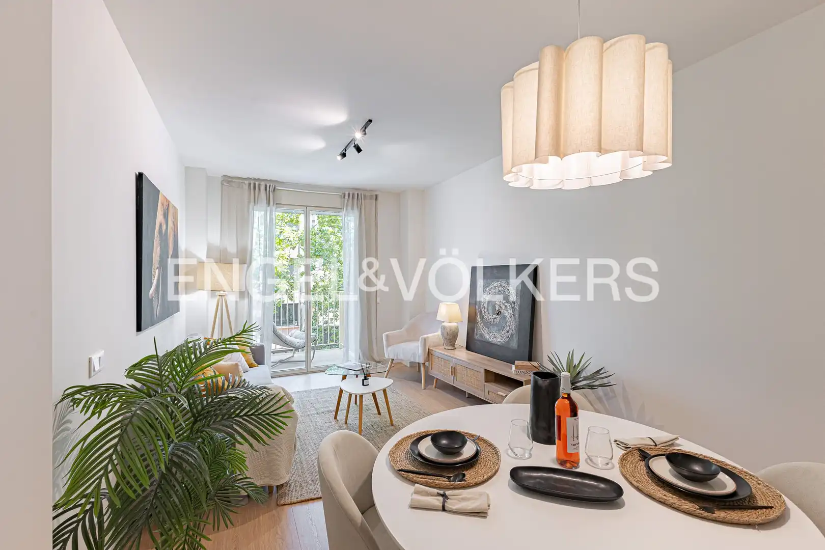 Living room of Flat for sale in Barcelona  with Air Conditioner, Heating and Parquet flooring