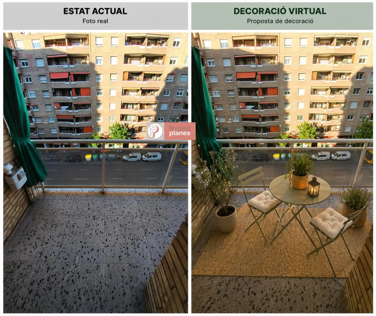 Terrassa de Pis en venda en Lleida amb Parquet, Moblat i Balcó