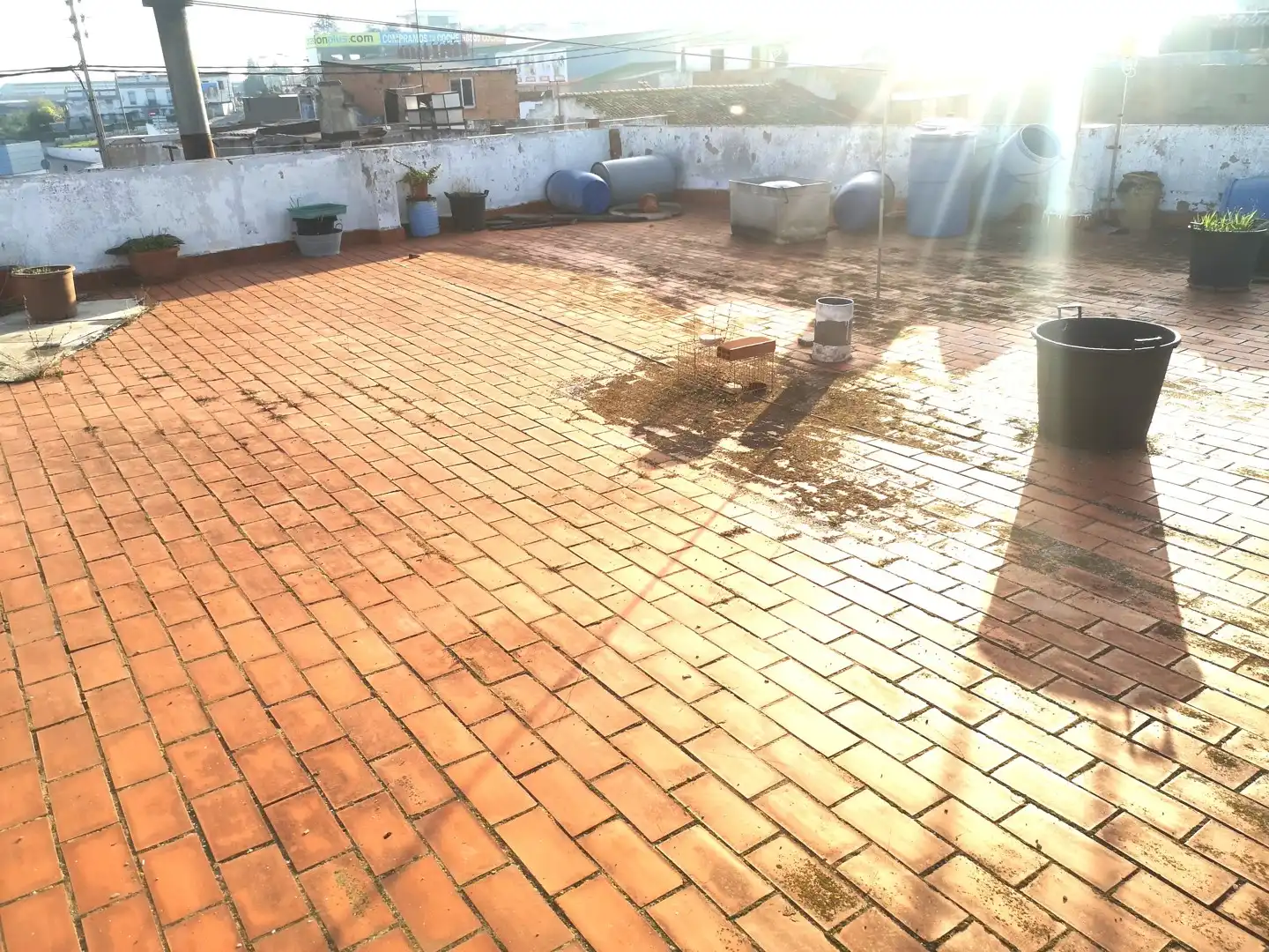 Terrassa de Casa adosada en venda en Alzira amb Terrassa, Traster i Moblat