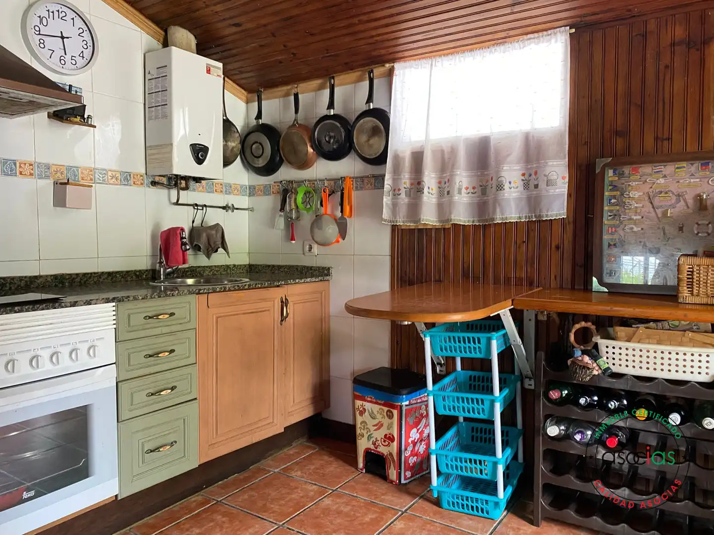 Kitchen of Houses for sale in Gijón   with Heating, Private garden and Terrace