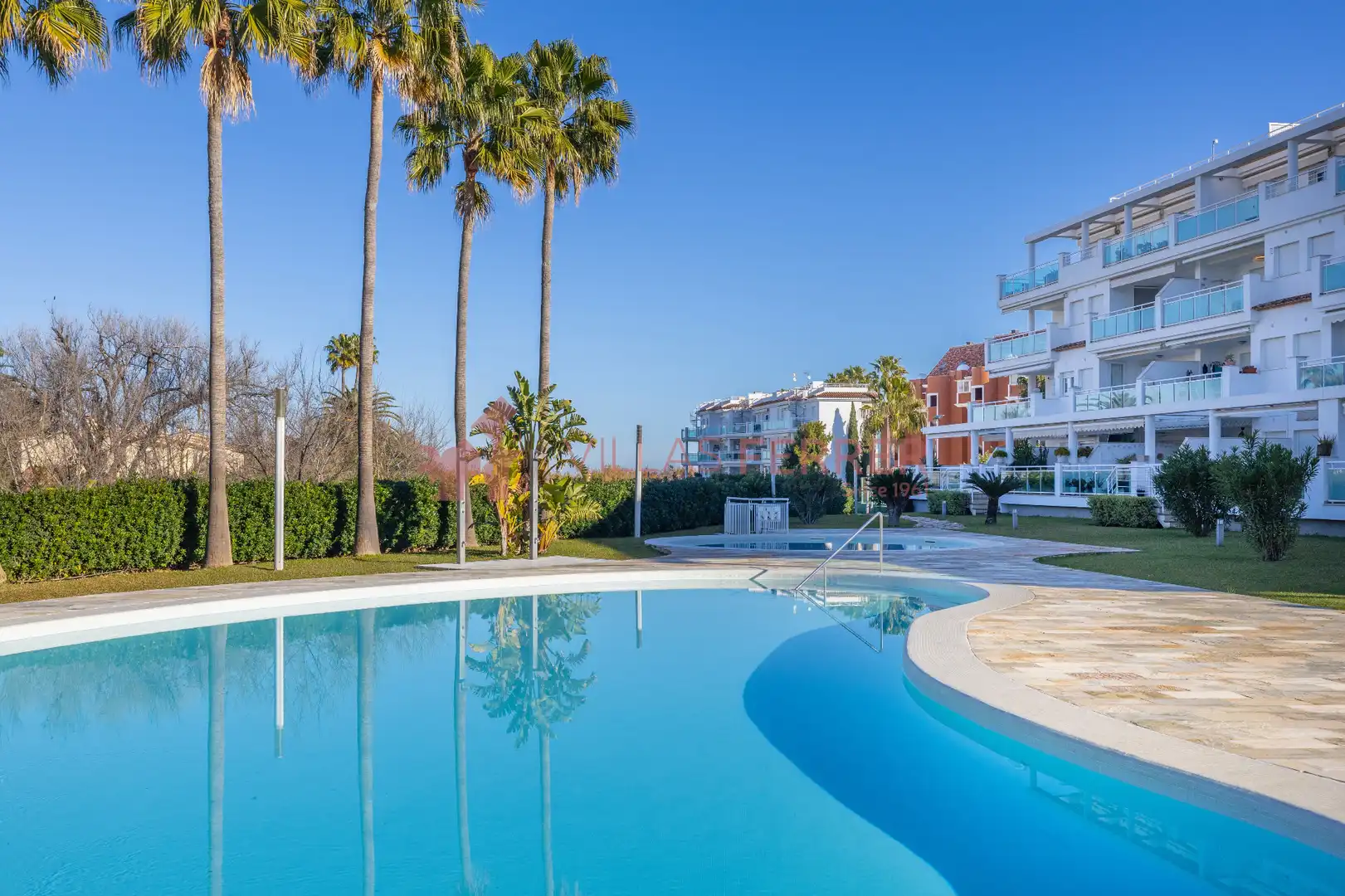 Swimming pool of Flat for sale in Dénia  with Air Conditioner, Terrace and Furnished
