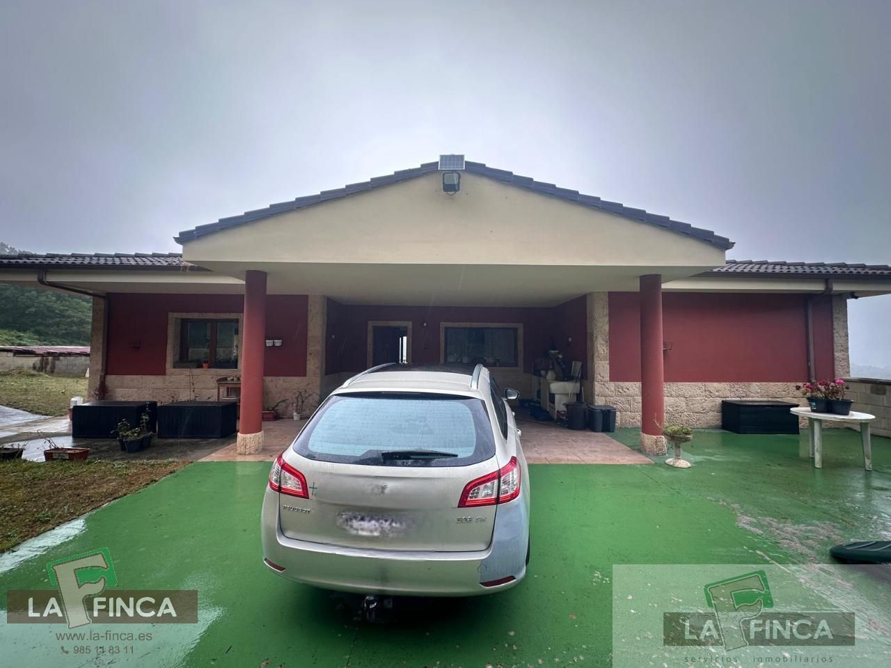Exterior view of House or chalet for sale in Siero  with Heating, Terrace and Storage room