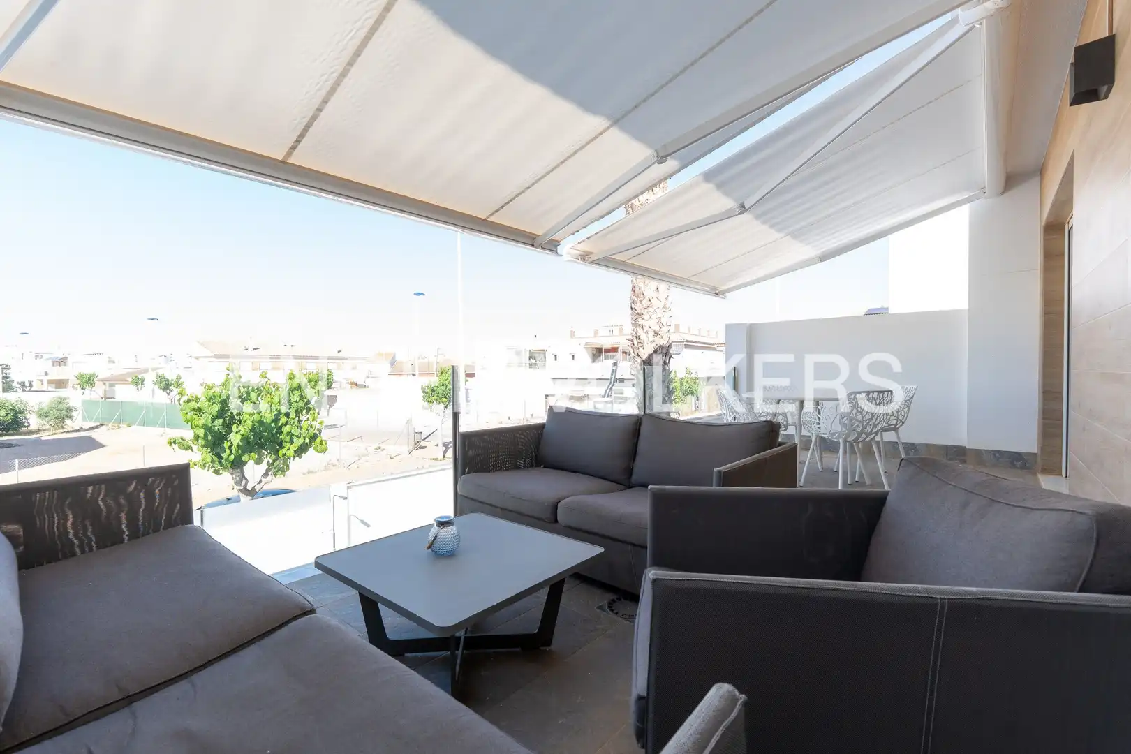 Terraza de Casa o chalet en venta en San Pedro del Pinatar con Aire acondicionado, Calefacción y Jardín privado