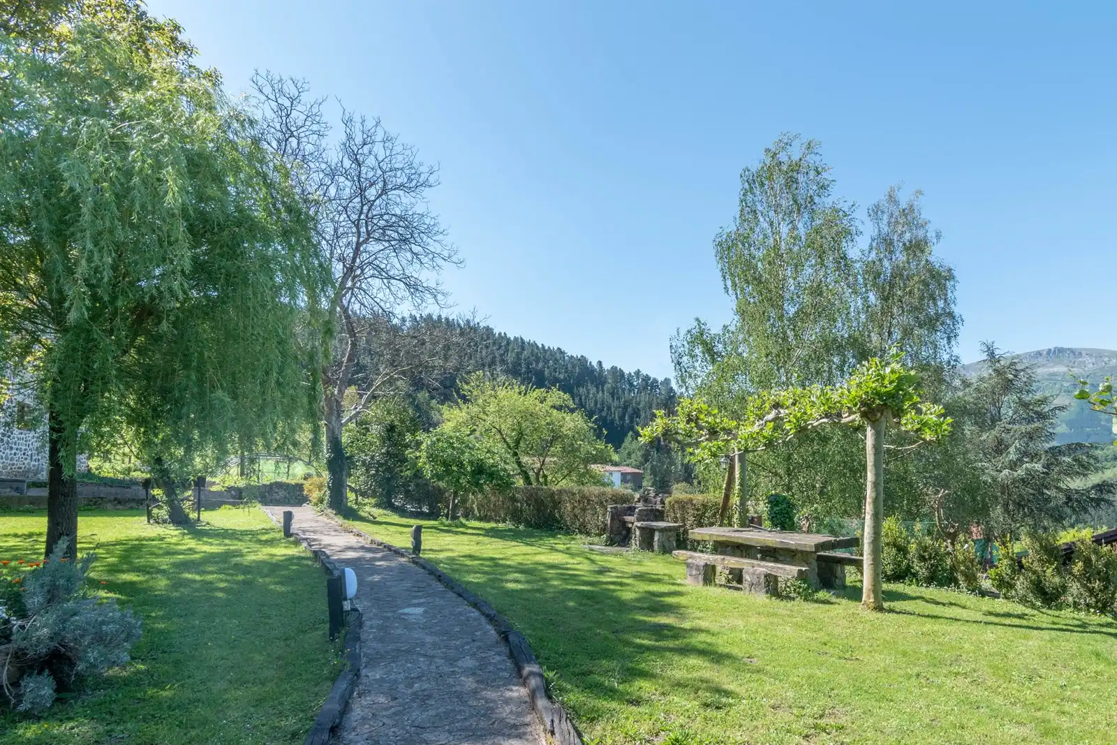 Jardí de Casa o xalet en venda en Zeanuri amb Calefacció, Jardí privat i Terrassa
