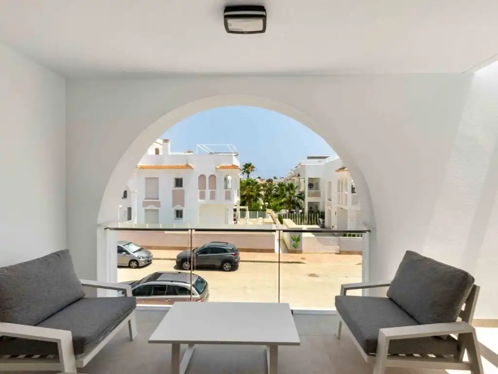 Terraza de Ático en venta en Rojales con Aire acondicionado, Jardín privado y Amueblado