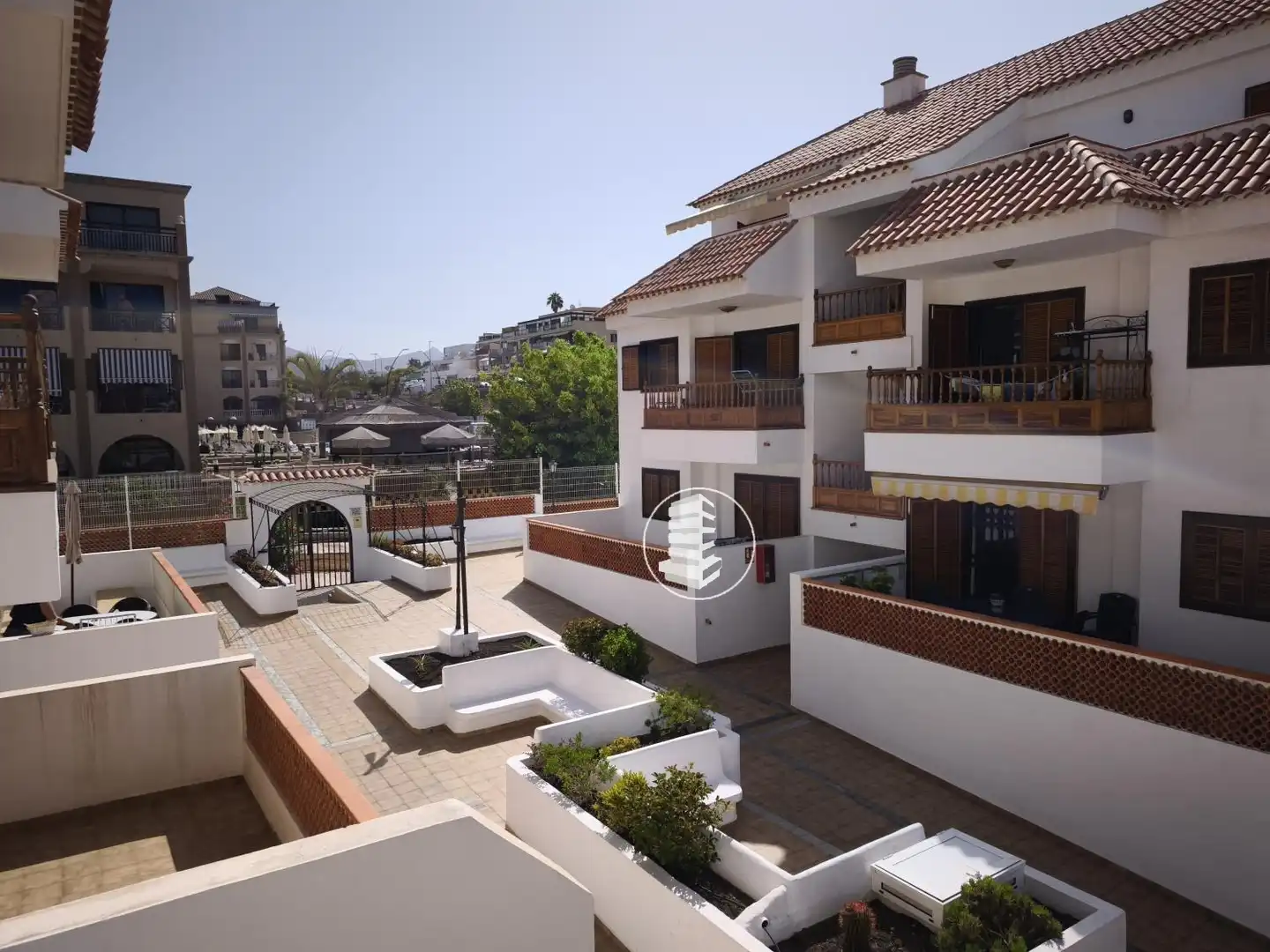 Terraza de Apartamento de alquiler en Arona con Jardín privado, Terraza y Piscina