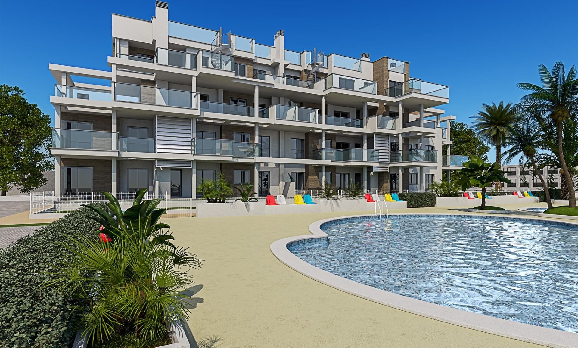 Swimming pool of Apartment for sale in Dénia  with Terrace and Community pool