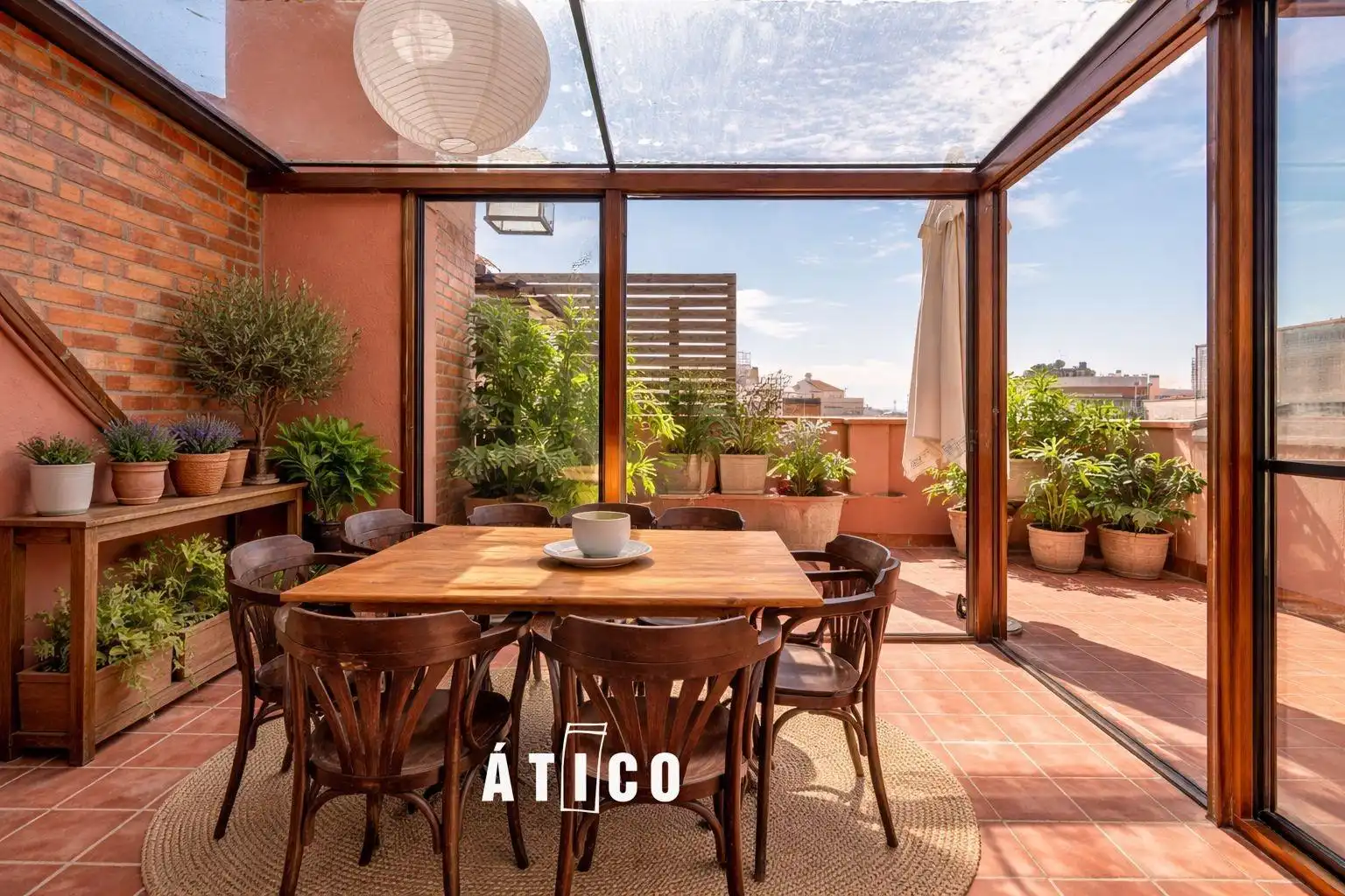 Terrassa de Àtic en venda en  Barcelona Capital amb Aire condicionat i Terrassa