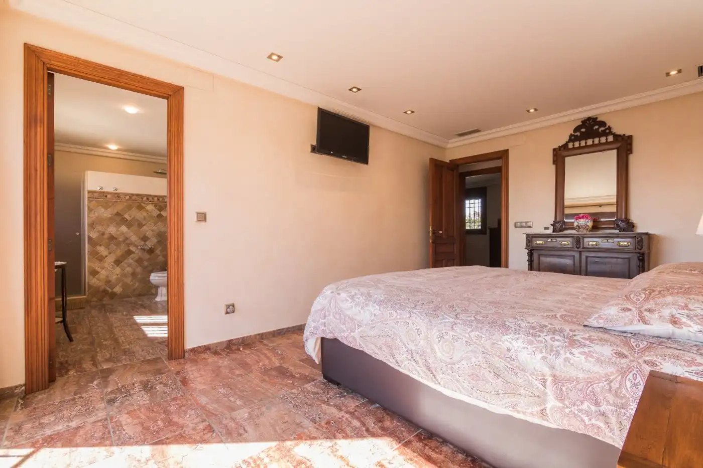 Bedroom of Houses for sale in Elche / Elx  with Air Conditioner, Private garden and Terrace