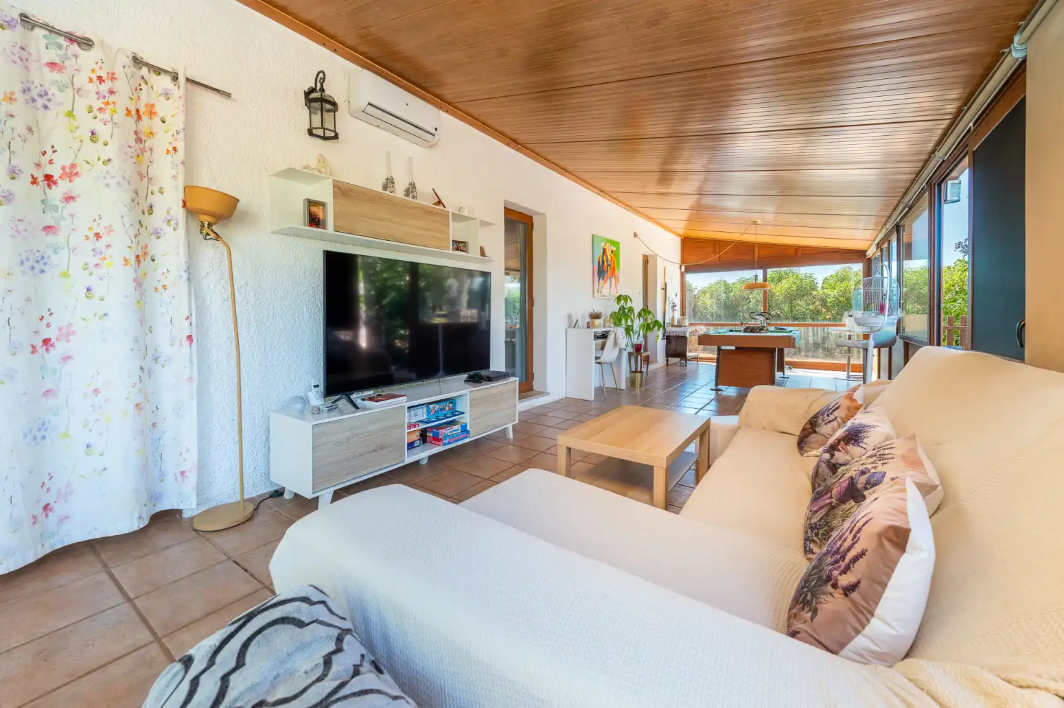 Living room of Houses for sale in Algaida  with Air Conditioner, Heating and Private garden