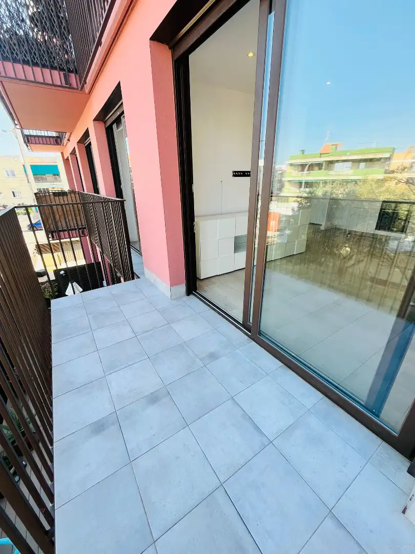Terrace of Flat for sale in Cubelles  with Air Conditioner, Parquet flooring and Terrace