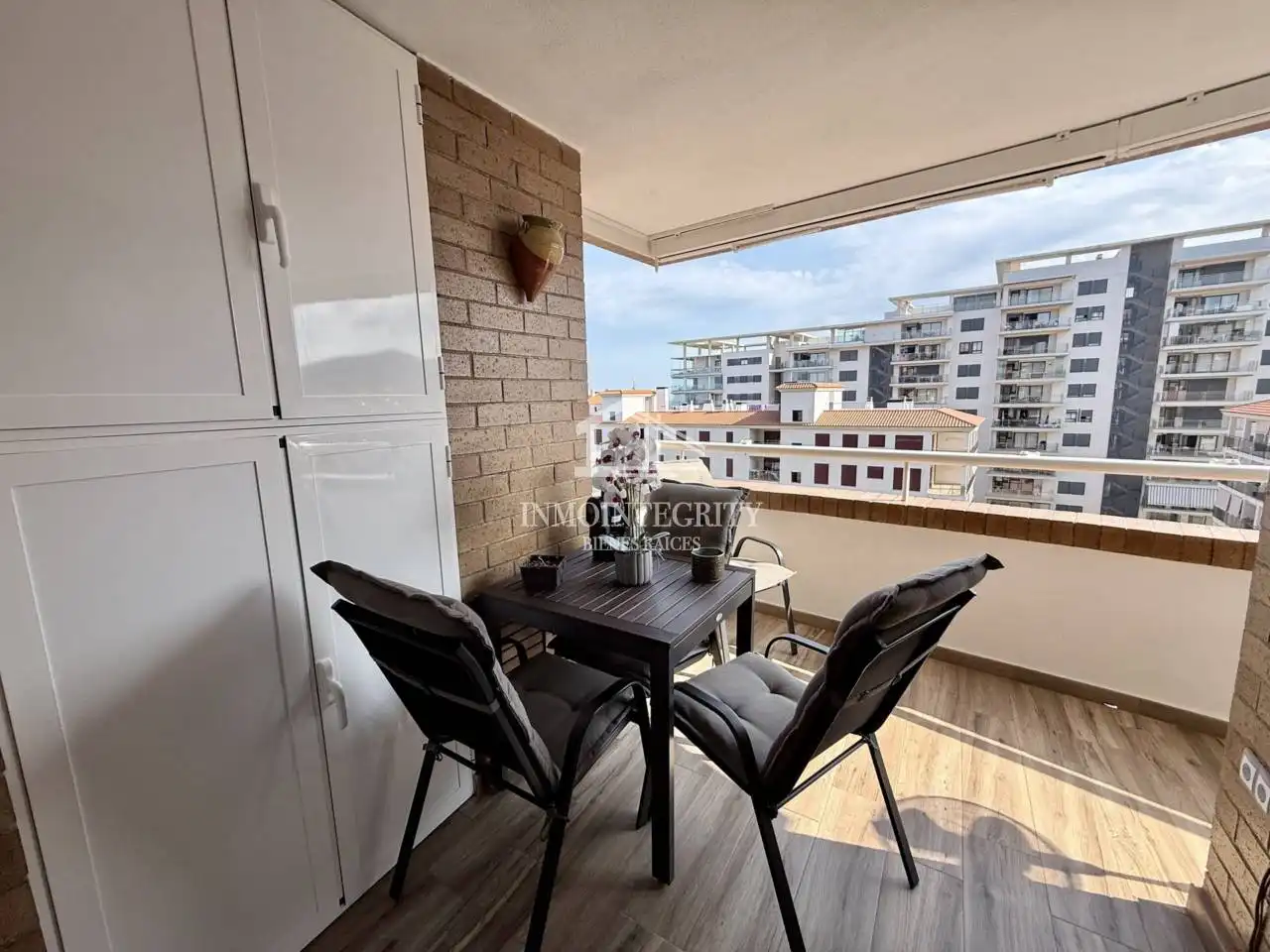 Balcony of Apartments for sale in Oropesa del Mar / Orpesa  with Air Conditioner, Terrace and Furnished