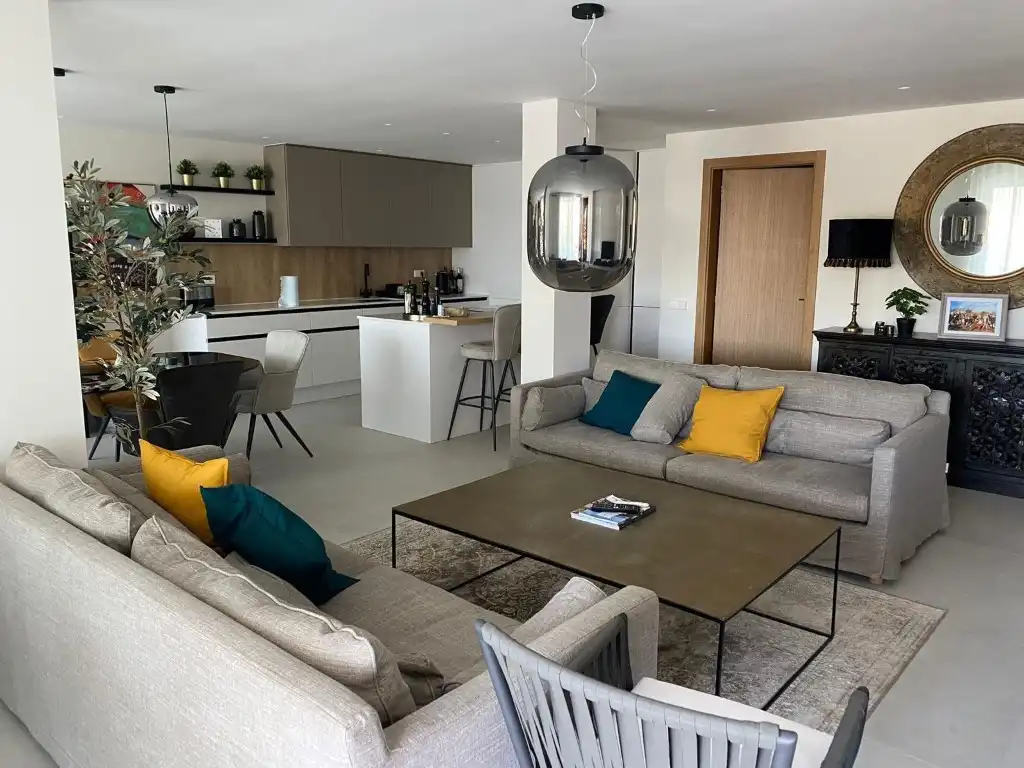 Living room of Flat for rent in Calvià  with Furnished