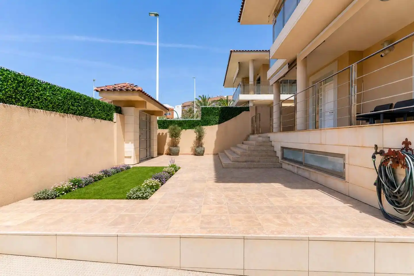 Terraza de Casa o chalet en venta en Elche / Elx con Aire acondicionado, Jardín privado y Parquet