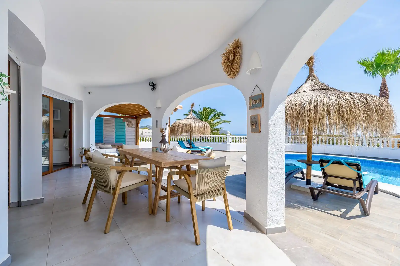 Terrasse von Haus oder Chalet zum Verkauf in Moraira