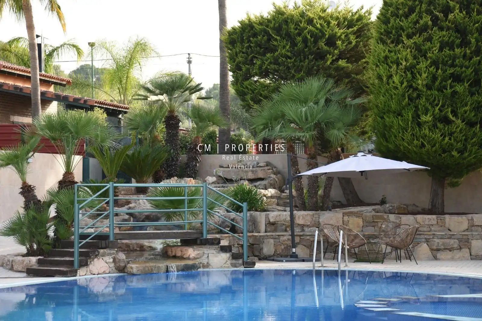 Swimming pool of Houses for rent in Riba-roja de Túria  with Air Conditioner, Heating and Terrace