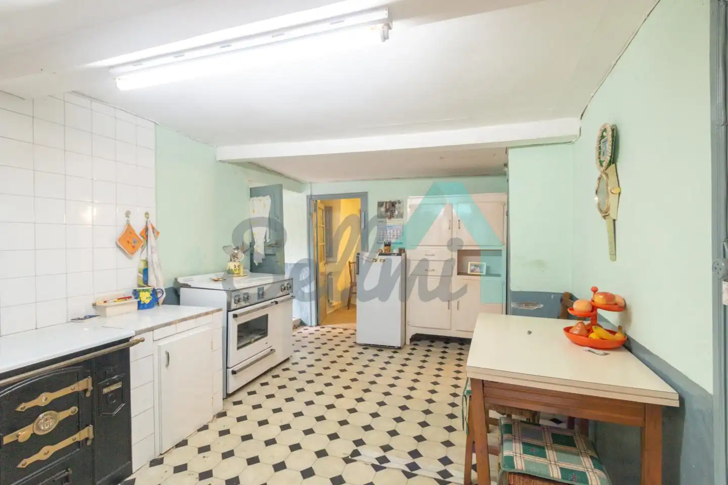 Cocina de Casa adosada en venta en Quirós con Calefacción y Trastero